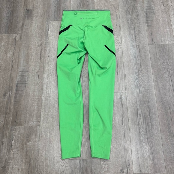 Adidas By Stella McCartney 
Truepace High-Rise Stretch Leggings Green Size S - Picture 8 of 11